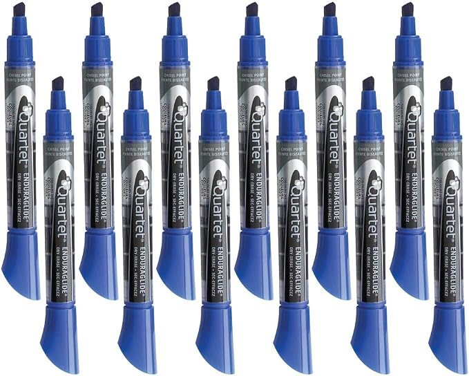 Quartet Dry Erase Markers, Chisel Tip, EnduraGlide, Home School & Office by Quartet