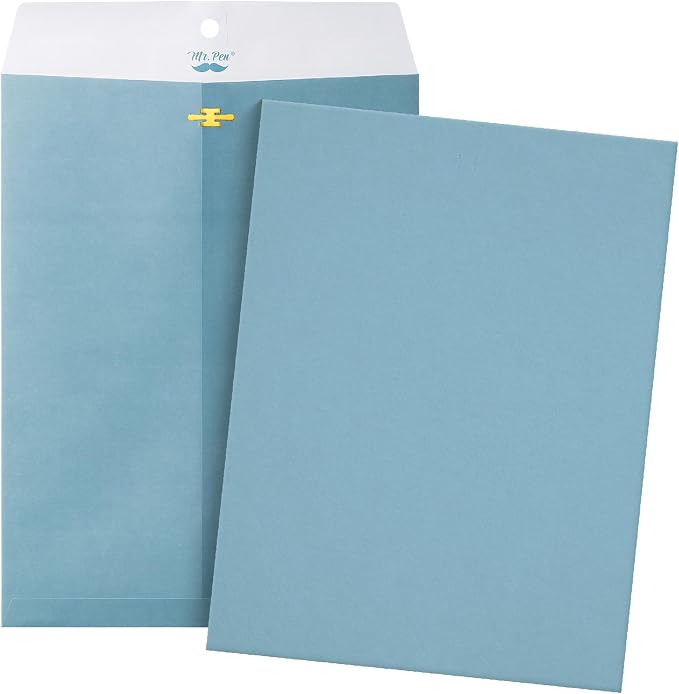 Mr. Pen- Clasp Envelopes, 18 Pack, 9x12 Inches, Mailing Documents, Office by MrPen