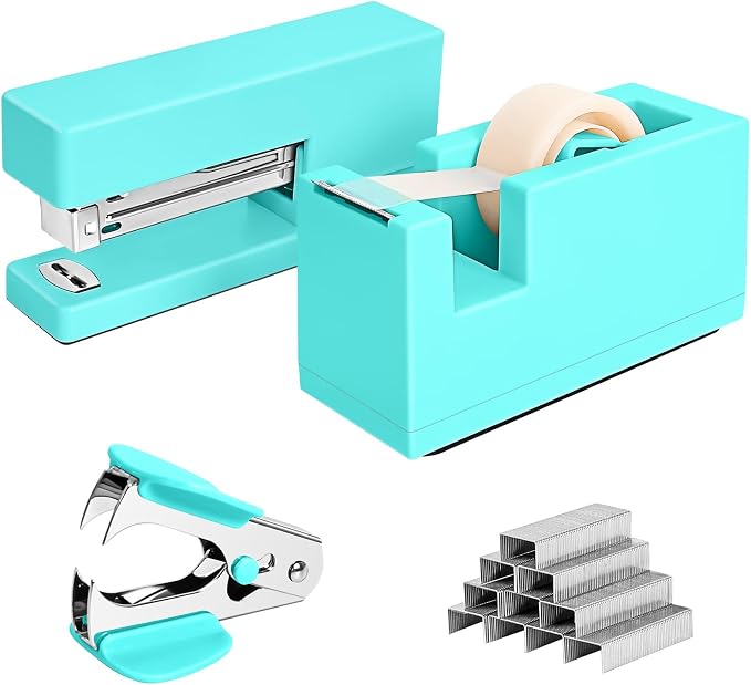 1 Desktop Stapler & 1 Tape Dispenser by Unknown