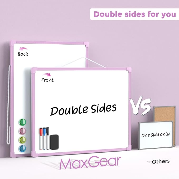 MaxGear Double-Sided Dry Erase Board - Image 4