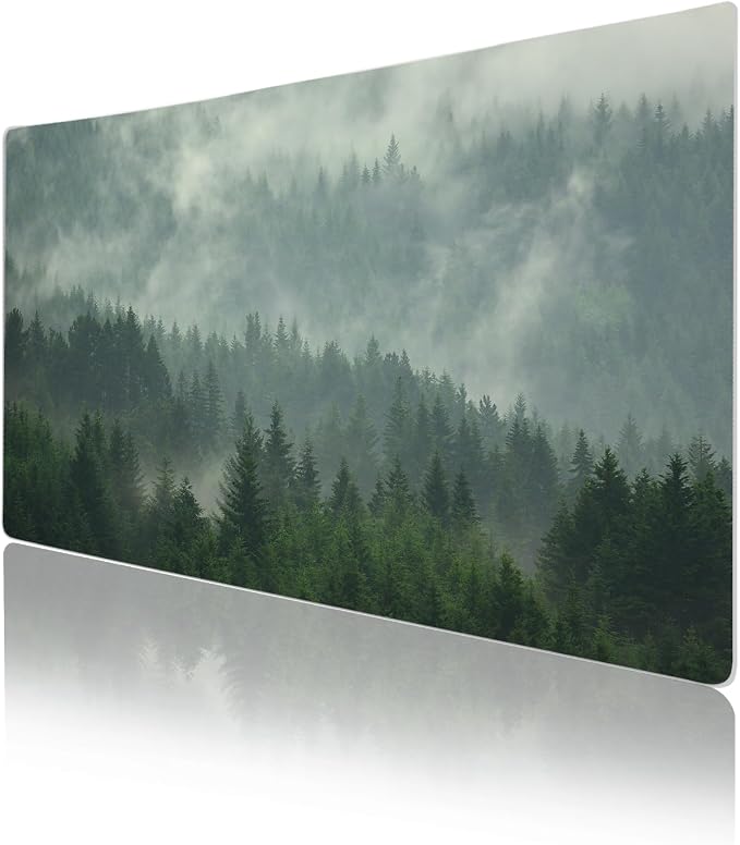 Colorful Star Large Mouse Pad, PU Leather Waterproof Desk Mat, Computer Gaming - Image 5