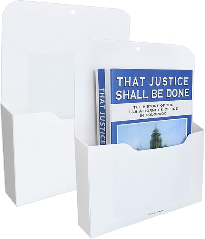 Marbrasse 2 Pack Magnetic File Holder by Marbrasse