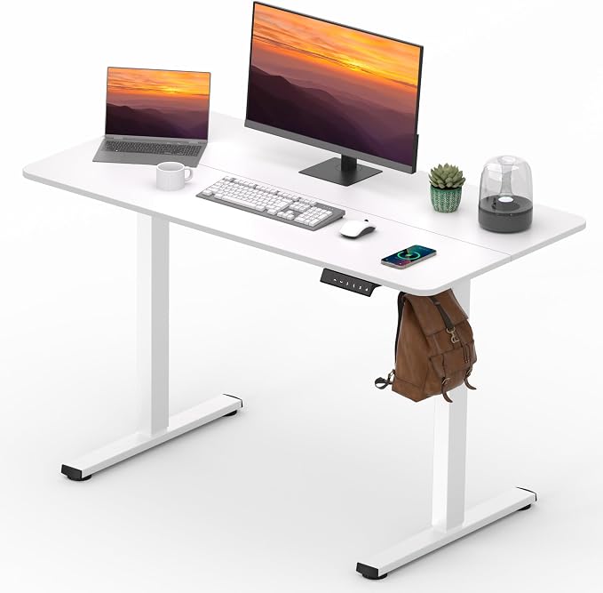 FitStand Adjustable Stand Up Desk Standing Desk, 47x24 Inches Home Office Desk by FitStand