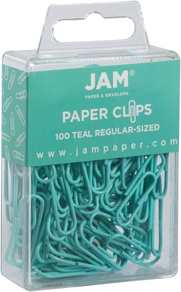 JAM Paper Colored Standard Paper Clips - Image 2