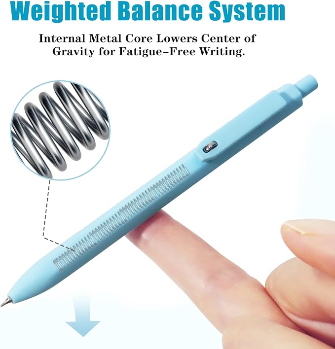 Vitoler Cute Gel Pens, 8 Pack 0.5mm Fine Point Pens - Image 4