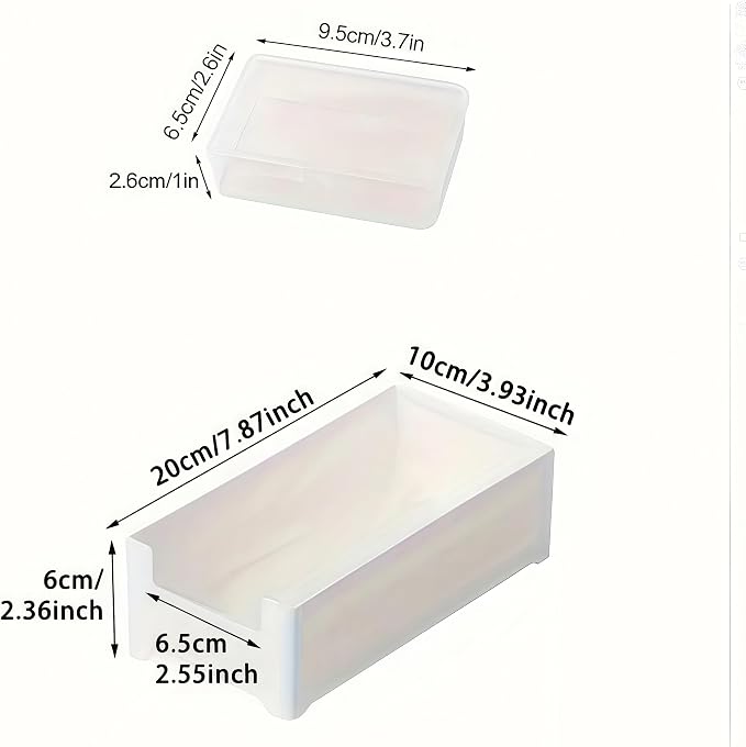 7 Box Cable Organizer Storage Box, Desktop Cable Management - Image 8