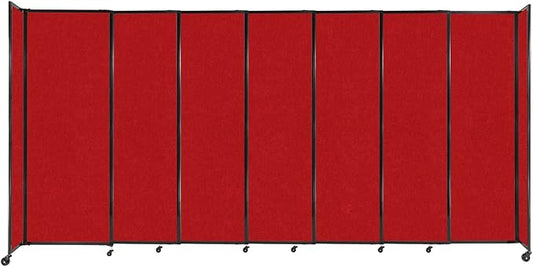 Versare Straightwall Sliding Portable Wall Partition | Freestanding Office by VERSARE