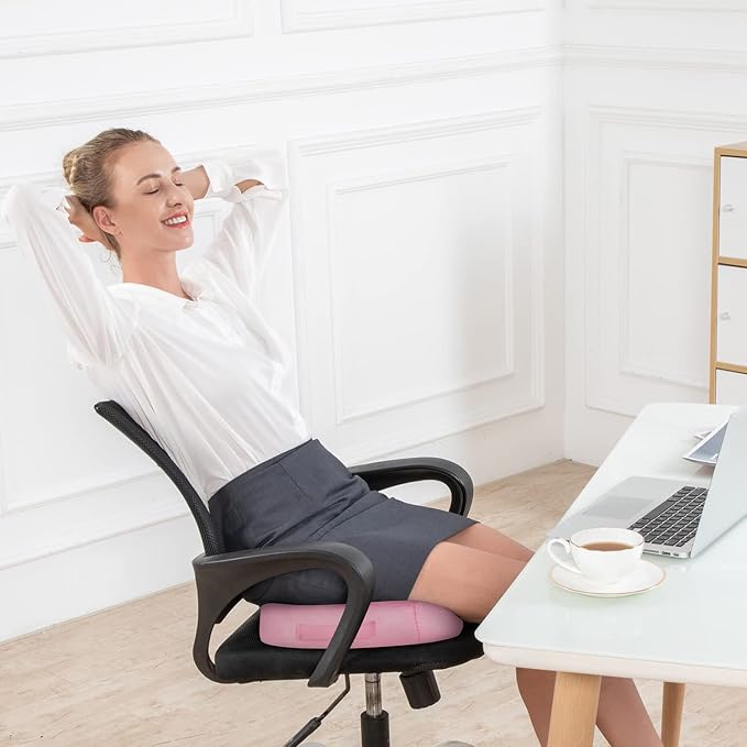 SAIREIDER Office Chair Cushion, Car Seat Cushion, Memory Foam Coccyx Cushion - Image 7