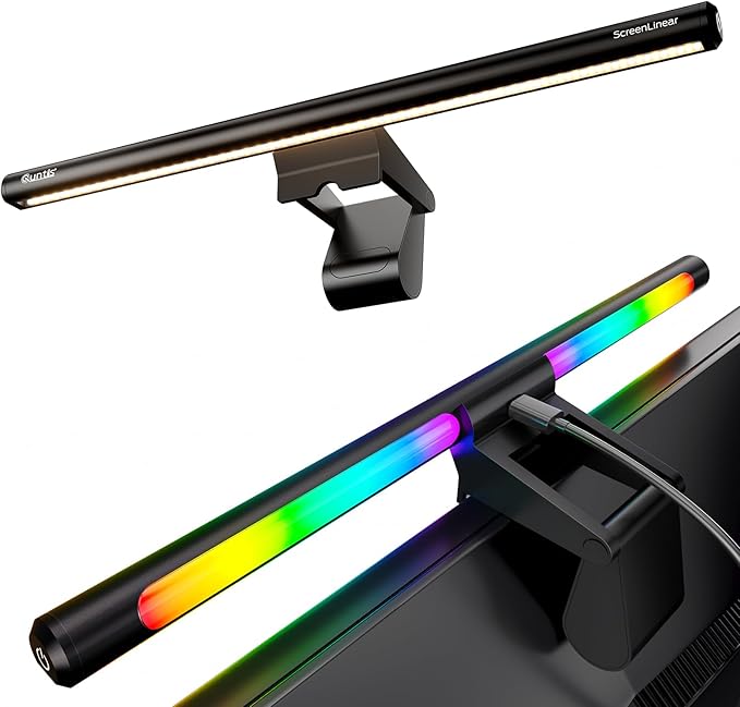 Quntis Monitor Light Bar 15.7", 24 RGB Backlight Modes by Quntis