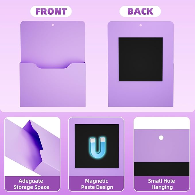 Marbrasse 2 Pack Magnetic File Holder - Image 3