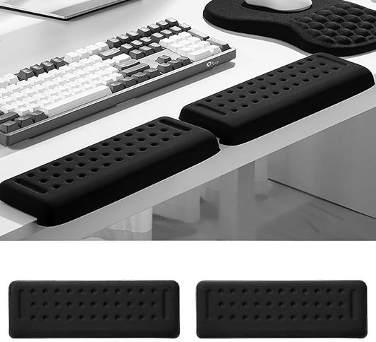 Pack of 2 L-Shaped Wrist Rest Keyboard, Memory Foam Arm Rest Desk, Ergonomic by Unknown