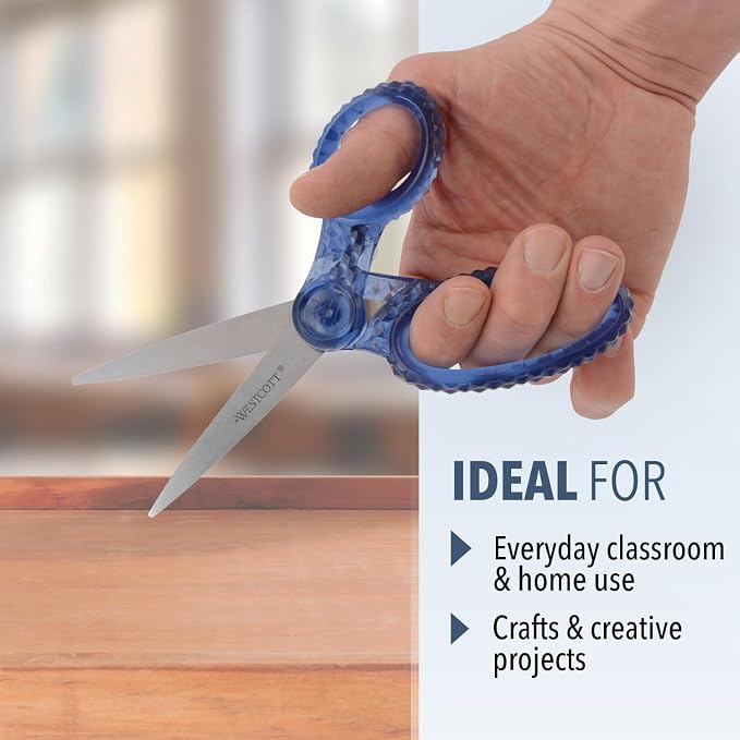 Westcott GEM Crystal-Design Scissors - Image 5