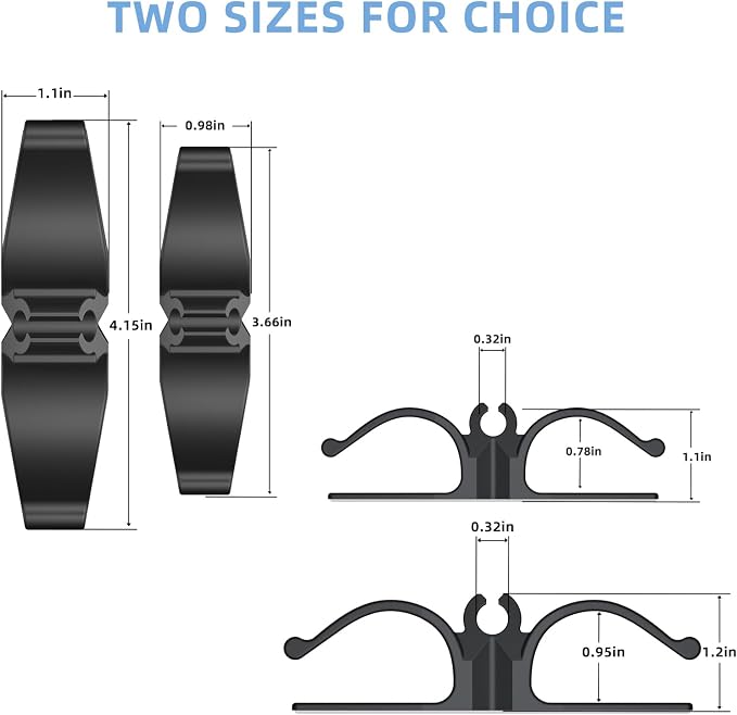 Lancord Cord Organizer for Appliances, Small&Large 8 Pack Upgraded Kitchen - Image 4