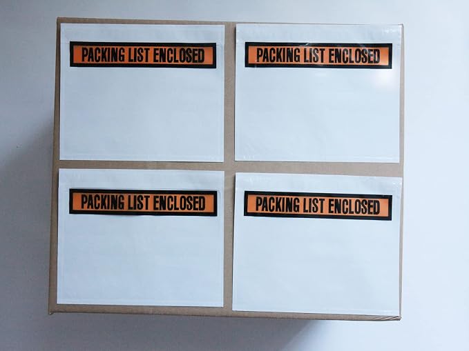 1000 Pcs Packing List Envelope Pouches 7.5 x 5.5 inch, packing envelopes - Image 4