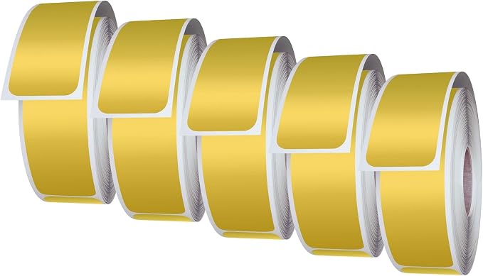 Royal Green Rectangular Color-Coding Labels 3x1-10 Sticker Rolls by RoyalGreen