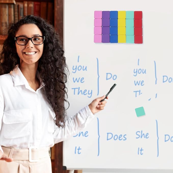 Dry Erase Erasers, 6 Colors - Image 7