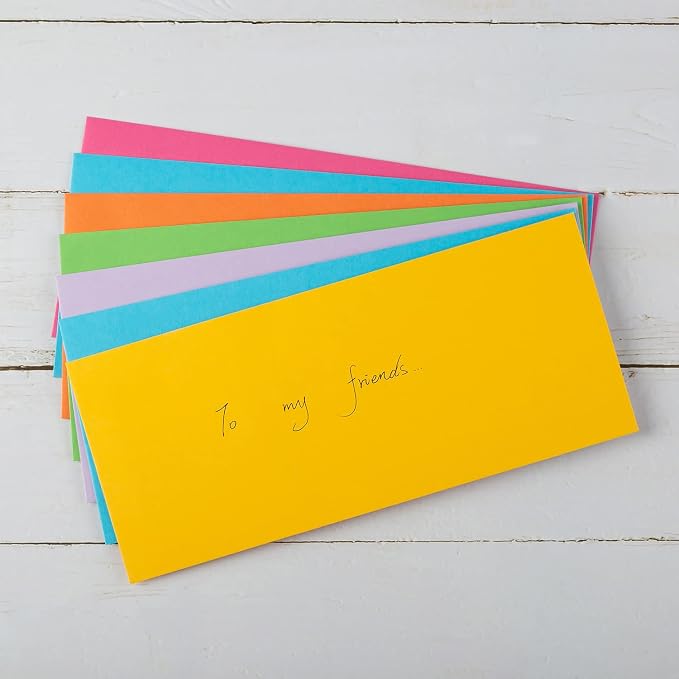 200 Pack Colorful #10 Business Envelopes Self Seal Letter Envelope | Standard - Image 4