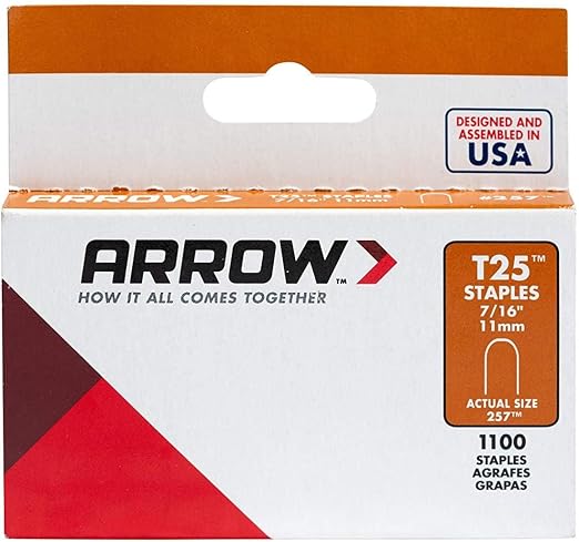 Arrow Heavy Duty T25 Round Crown Staples - Image 4