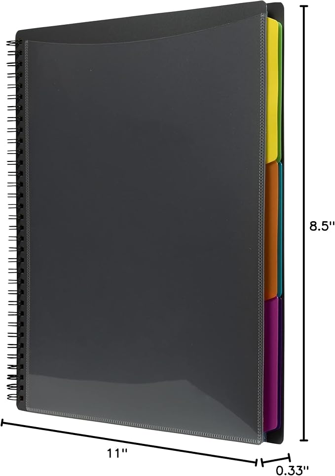 JAM PAPER Plastic Multi Pocket Folder - Image 9