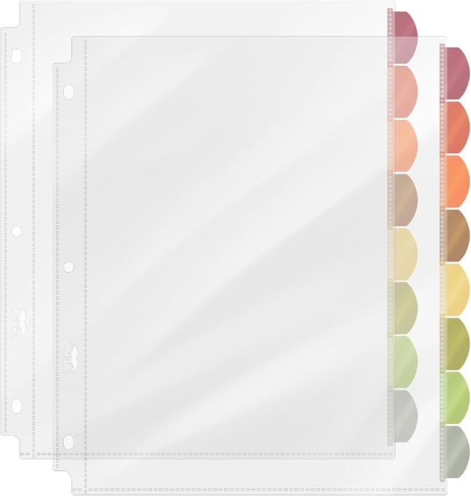 Mr. Pen- Clear Sheet Protectors by MrPen