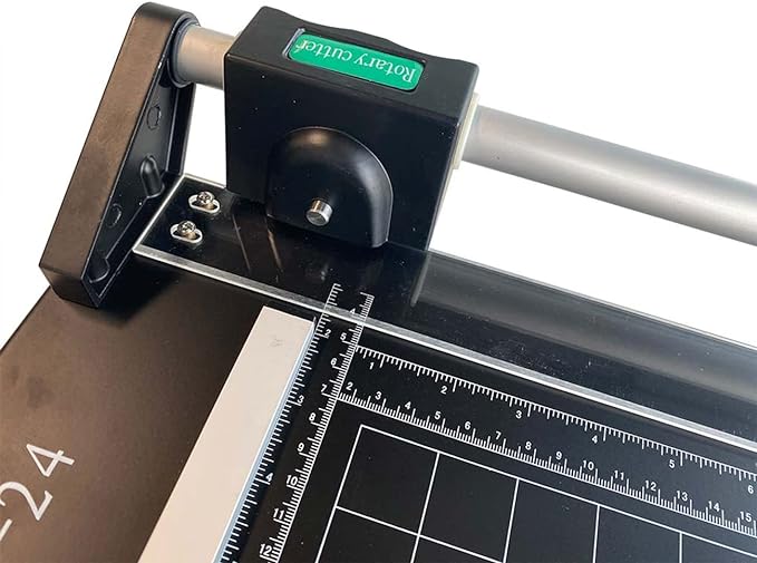 CALCA 24 Inch Precision Rotary Paper Cutter Paper Trimmer 24 inch Manual Sharp Photo Paper Trimmer and Cutters-DeskLoop Office