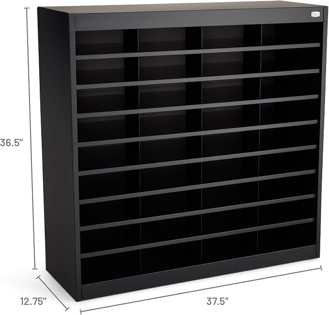 Safco E-Z Stor Literature Organizer, 36 Compartments, Office and Classroom - Image 5