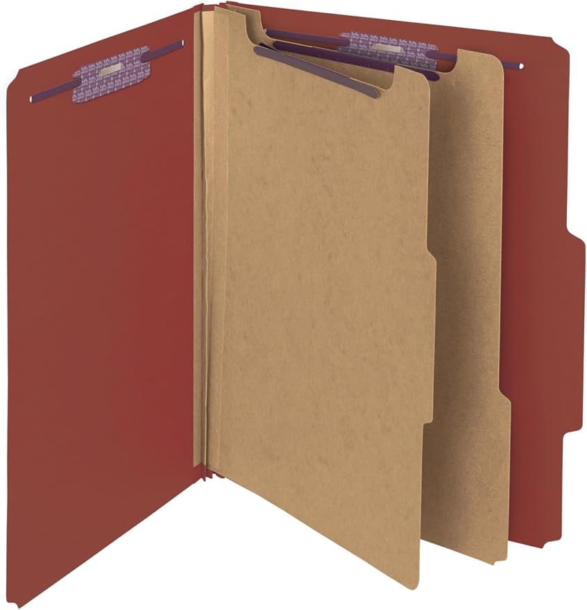 Smead Pressboard Classification File Folder by SMEAD