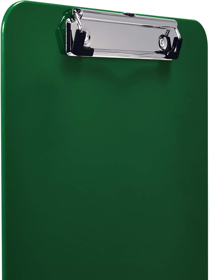 Better Office Products Green Plastic Clipboards, 12 Pack, 12.5 x 9 Inch - Image 3