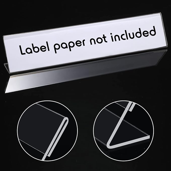 Vicenpal 20 Pcs Acrylic Name Plates - Image 5