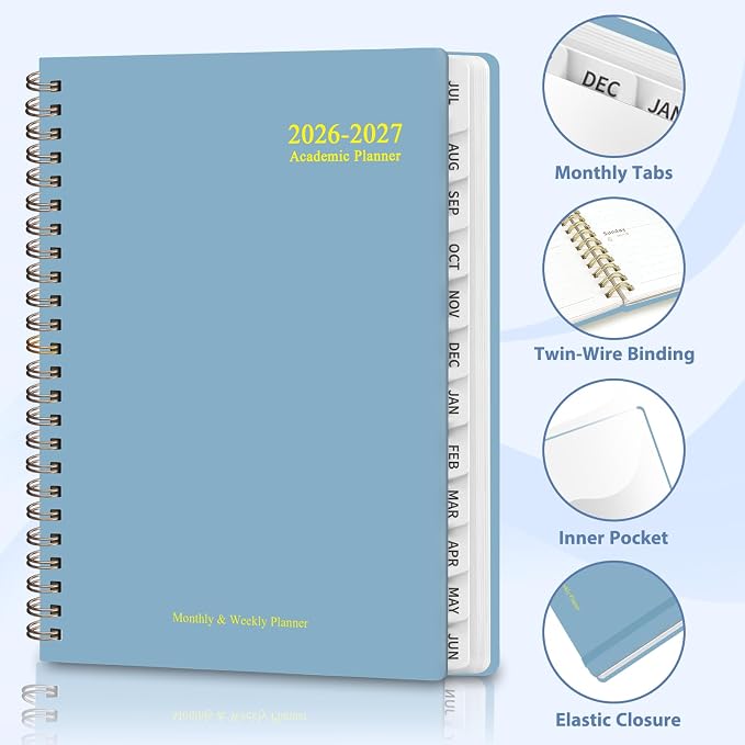 Planner 2026-2027, Weekly and Monthly Academic Planner, July 2026 - Image 4