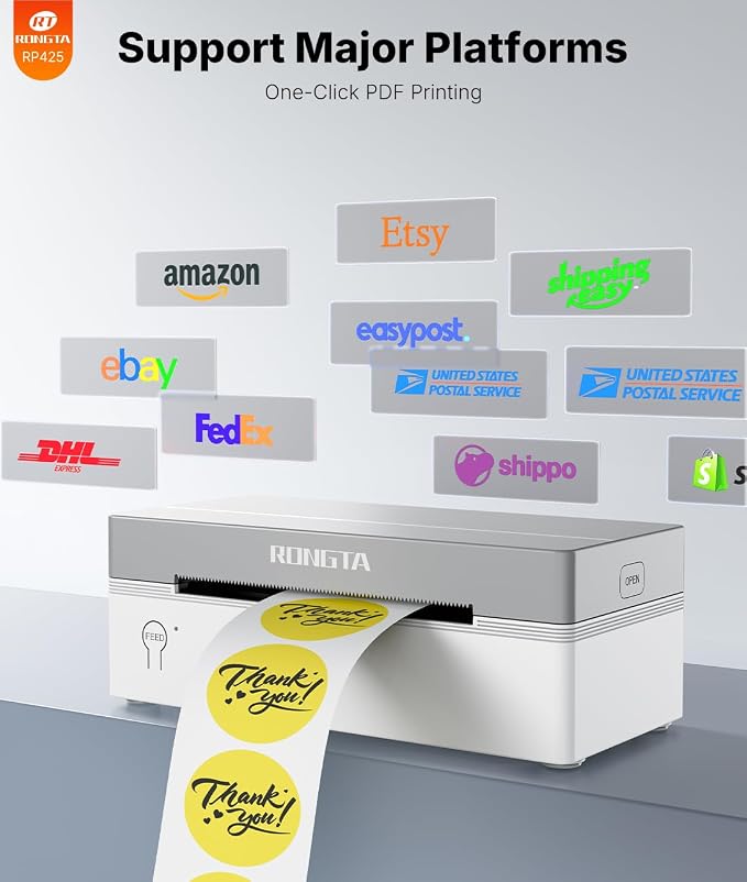 Rongta Shipping Thermal Label Printer - Image 5