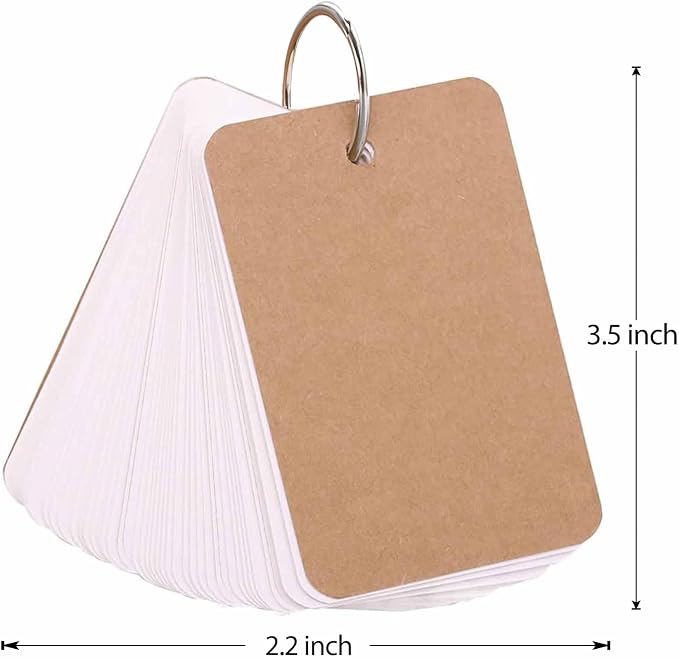 Primbeeks 8 Pack Multicolor Index Cards - Image 2