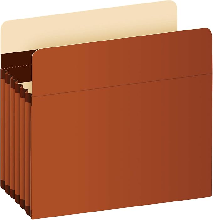 Pendaflex Expanding Accordion File Pockets, Extra Durable, Expands 5.25" by TOPSProducts
