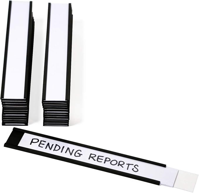 SmartSign Magnetic 'C' Channel Label Holders by SmartSign