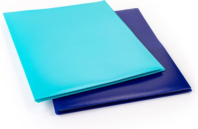 Smead 10-Pocket Organizer, Letter Size, 2 per Pack, 1 Each of Dark Blue and Teal - Image 5