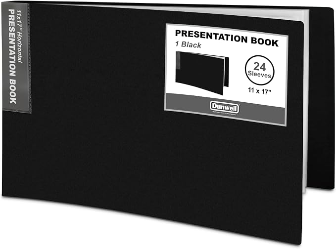 Dunwell 11x17 Portfolio Binder, Presentation Book - Image 9