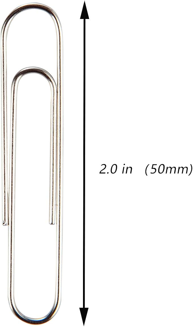 Jumbo Paper Clips, 2 Inch Paper Clip - Image 2