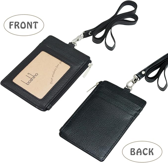 Badge Holder with Zipper - Image 4