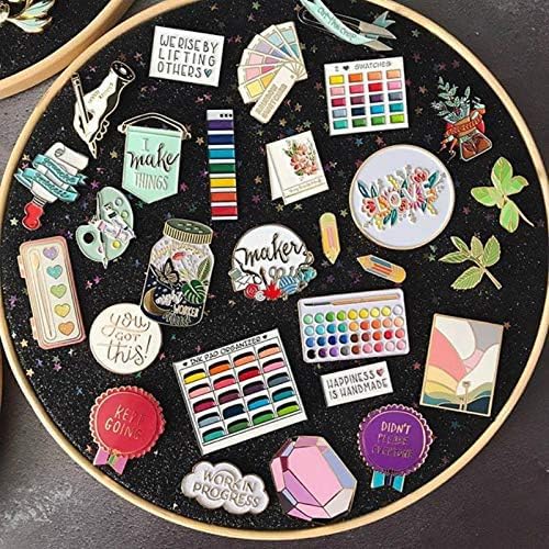 Wall Hanging Brooch Jewelry Storage Display Stand Enamel Pin Display Holder - Image 2