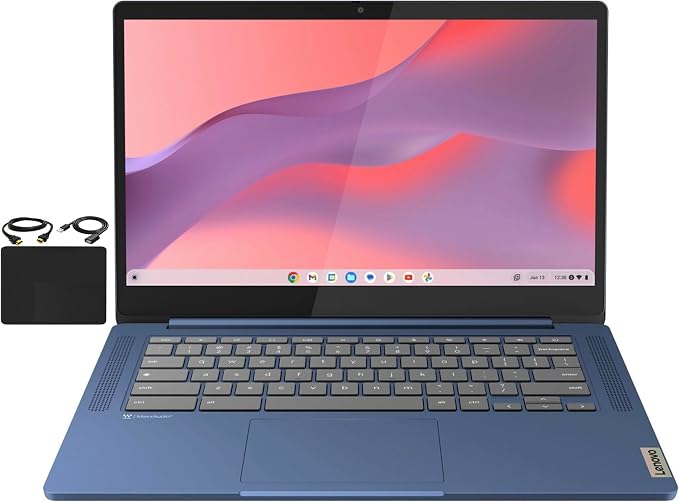 Lenovo Flagship Chromebook, 8-Core MediaTek Kompanio 520 Processor, 4GB RAM by LENOVO