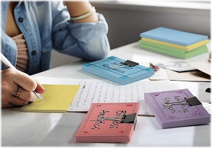 Oxford Blank Color Index Cards, 100 Per Pack - Image 2