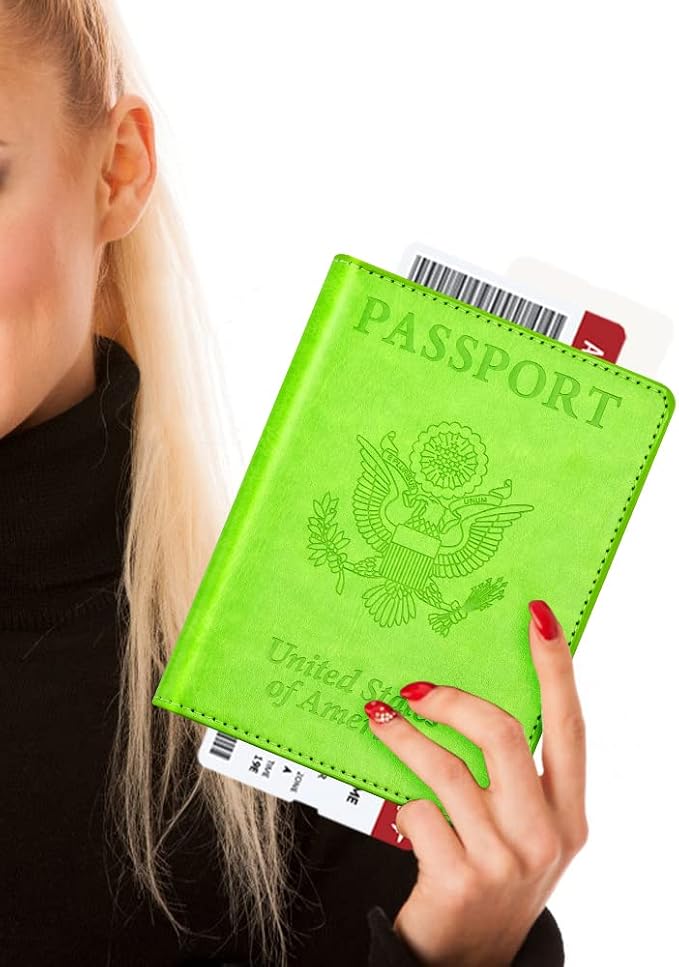 BB-green Passport and Vaccine Card Holder Combo - Image 6