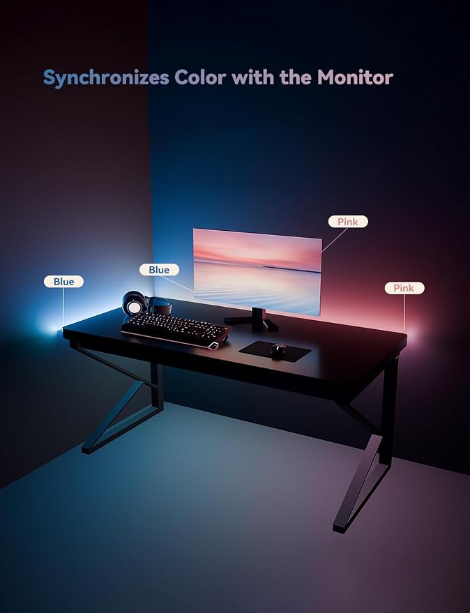 RGB Backlight for PC & Mac, LED Strip Light Sync - Image 5