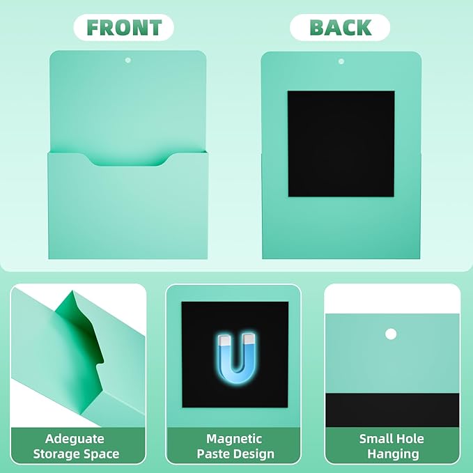 Marbrasse 2 Pack Magnetic File Holder - Image 3