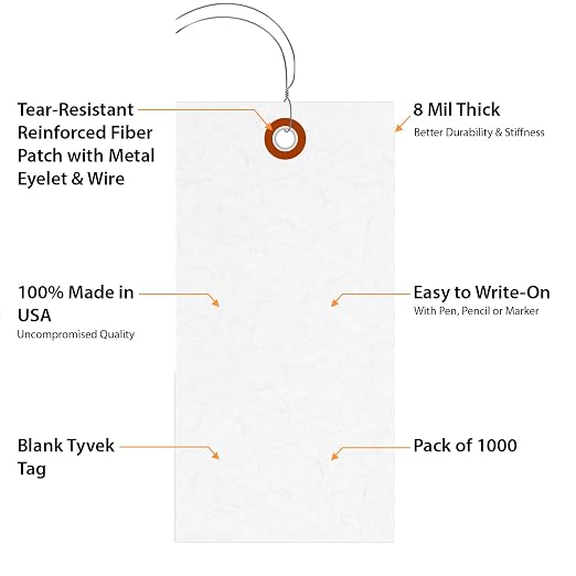 SmartSign White Shipping Tags - Image 4
