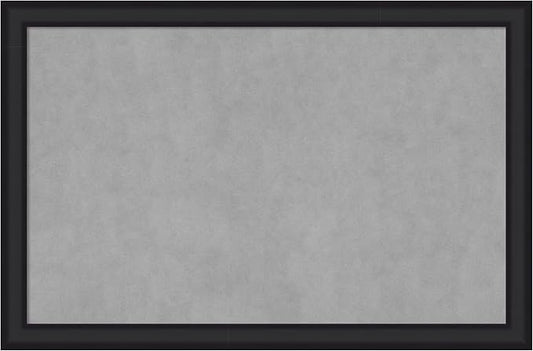 Amanti Art Black Framed Magnetic Board 23x35 Large Vision Board by AmantiArt