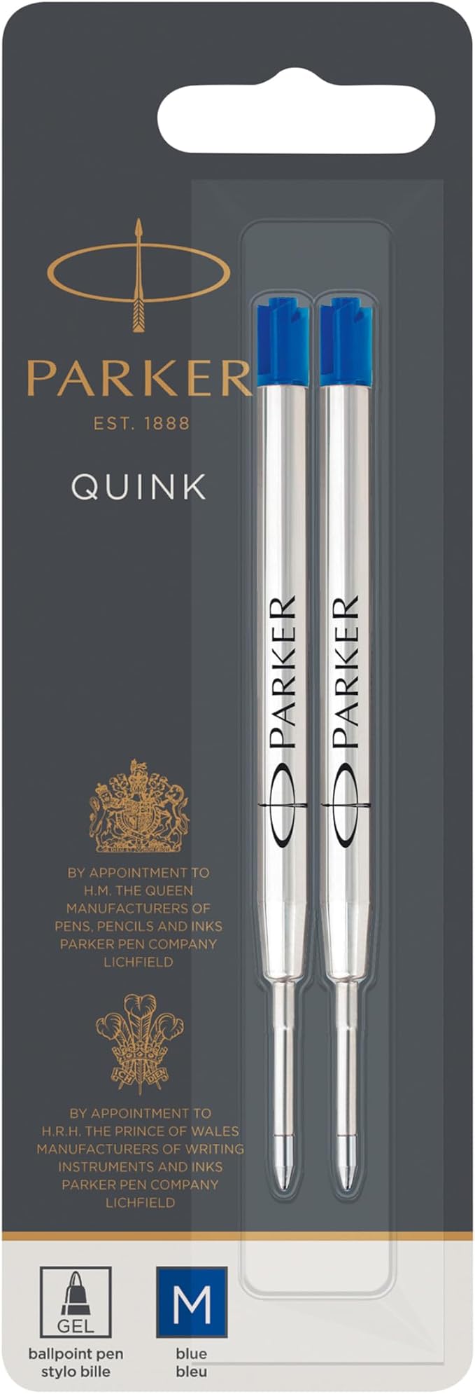 Parker Refill for Parker Retractable Gel Ink Roller Ball Pens, Medium Conical - Image 7