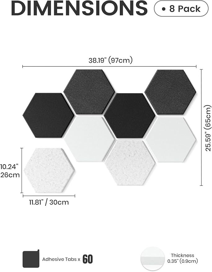 Fluxynara Hexagon Cork Board Alternative - Image 2