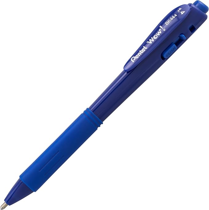 Pentel Wow! Retractable Ballpoint Pen, Bold Line - Image 2