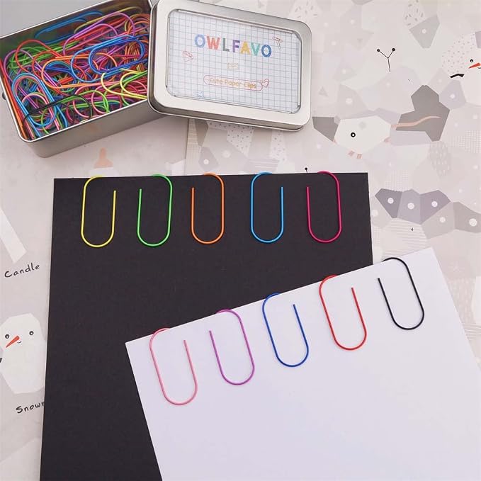 OWLFAVO 100pcs 2 inch Jumbo Paper Clips - Image 5